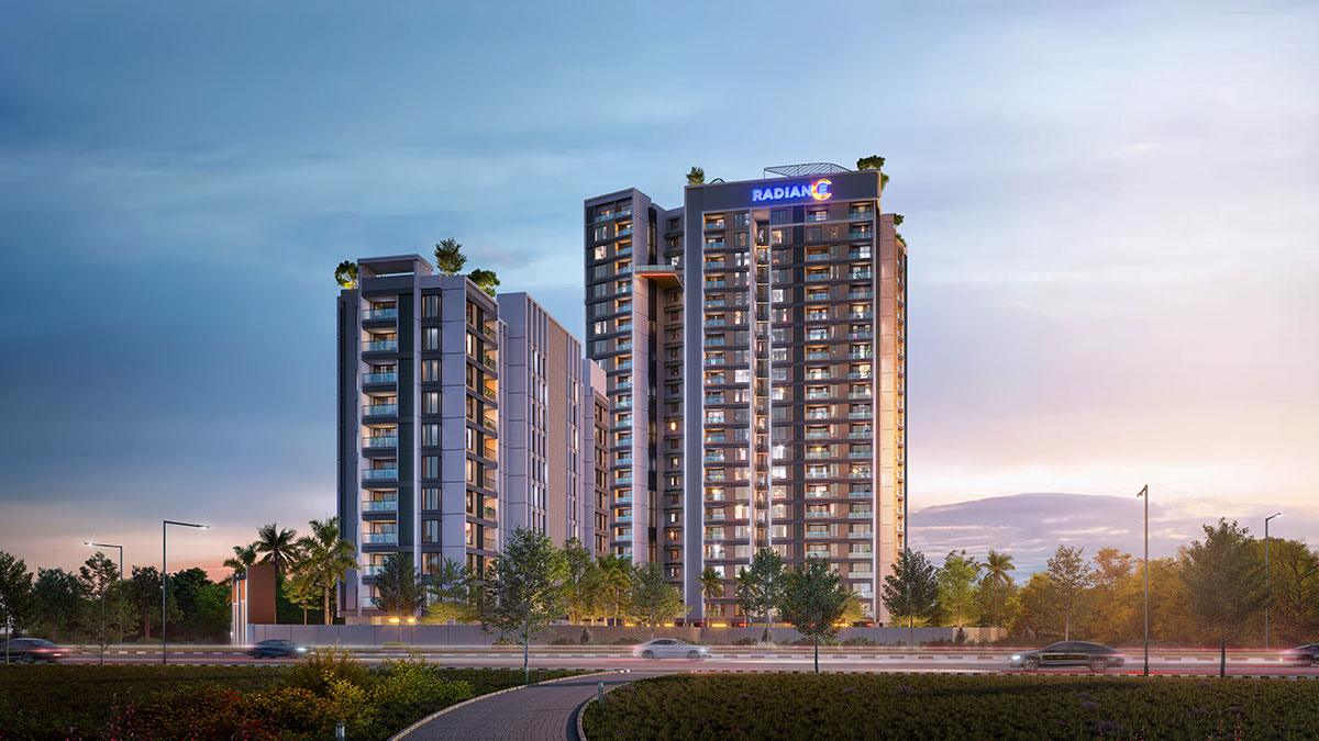 High-rise apartments